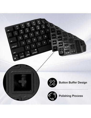 Funda Dura MOSISO para MacBook Air 13" M4 M3 M2 2022-2025