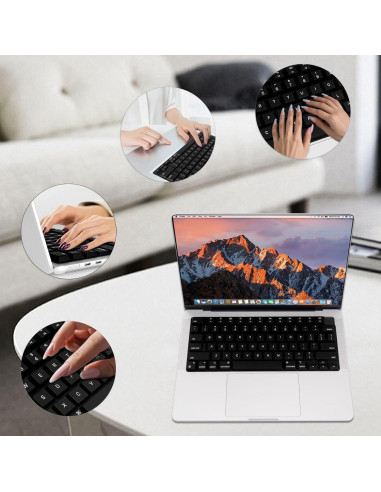 Funda Dura MOSISO para MacBook Air 13" M4 M3 M2 2022-2025