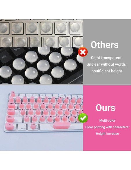 Calcomanías para Teclado WANTHER para Uñas Largas - 70 Pcs Calcomanías para Teclado WANTHER para Uñas Largas - 70 Pcs