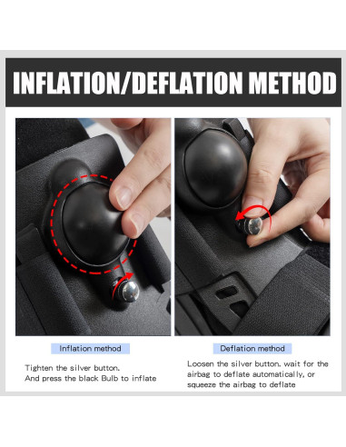 Botín Médico Inflable GHORTHOUD para Fracturas Pequeño