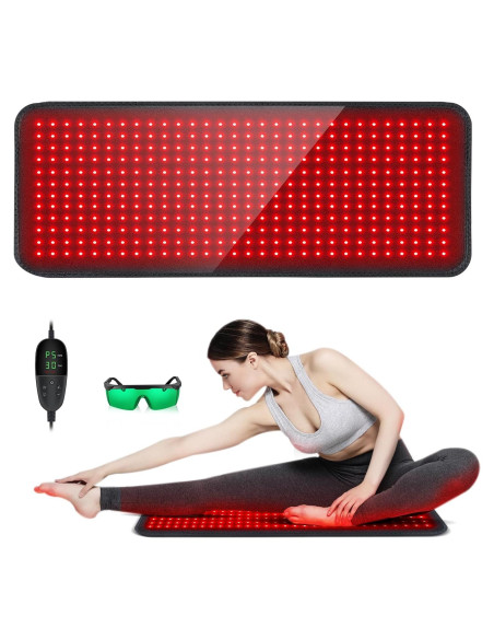 Almohadilla de Terapia de Luz Roja SHEVIEW 80x30 cm 360 LEDs Almohadilla de Terapia de Luz Roja SHEVIEW 80x30 cm 360 LEDs