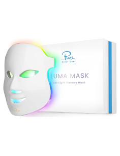 Máscara LED Luma de Pure Daily Care | 7 Modos de Color | 5 Intensidades