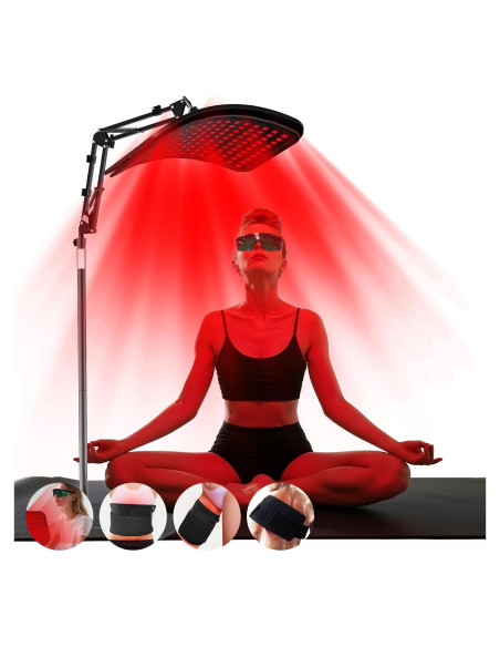 Lámpara de Terapia de Luz Roja MQHOOB 3 en 1 660nm 850nm Lámpara de Terapia de Luz Roja MQHOOB 3 en 1 660nm 850nm