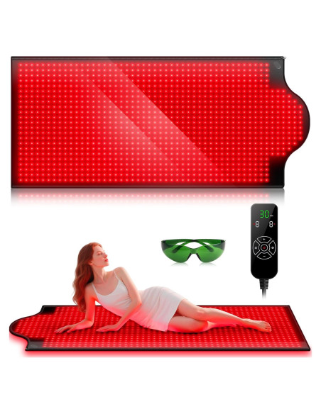 Manta de Terapia de Luz Roja Viconor 185x81cm 1090 LEDs Manta de Terapia de Luz Roja Viconor 185x81cm 1090 LEDs