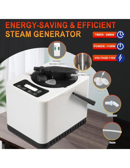 Sauna de Vapor Portátil Hoolife 3L 1100W con Luz Infrarroja Sauna de Vapor Portátil Hoolife 3L 1100W con Luz Infrarroja