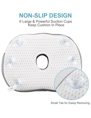 Asiento Elevador para Jacuzzi Idle Hippo, Malla 4D Antideslizante