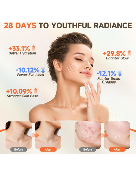 Máscara de Luz Roja AAQ LED para Cara y Cuello - Recargable Máscara de Luz Roja AAQ LED para Cara y Cuello - Recargable