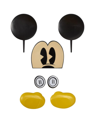 Set de Adornos de Pastel Disney Mickey Mouse - 7 Piezas