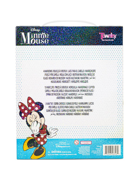 Conjunto de Accesorios para el Cabello Townley Girl Minnie Mouse 22 Piezas Conjunto de Accesorios para el Cabello Townley Girl Minnie Mouse 22 Piezas