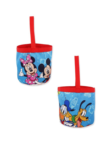 Cesta Plegable de Nylon Mickey Mouse 22.86 cm Azul
