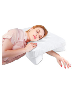 Almohada Cervical SAHEYER Espuma Viscoelástica con Agujeros