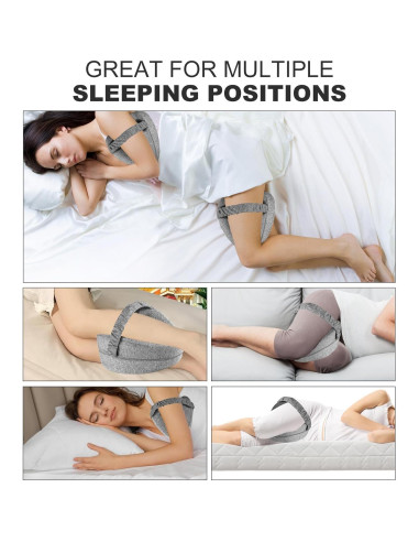 Almohada de Rodilla Viscoelástica RWSEFK para Alivio Ciático