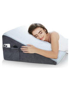 Almohada en Cuña Puredown 61x61x30.5cm para Reflujo y Soporte