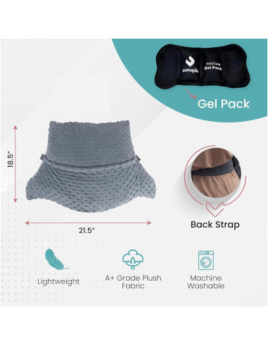 Almohada de Recuperación Post Histerectomía Zomaple HTP2 - Soporte Abdominal