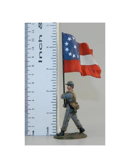 Figura de Metal W. Britain 31449 Infantería Confederada 1/30 Figura de Metal W. Britain 31449 Infantería Confederada 1/30