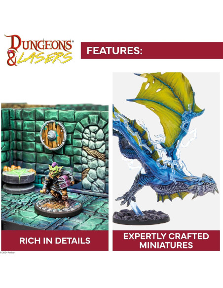 Miniaturas Dungeons & Lasers Beastkin - 40 Personajes RPG 28-32mm Miniaturas Dungeons & Lasers Beastkin - 40 Personajes RPG 28-32mm