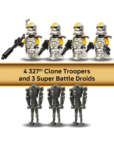 LEGO Star Wars 327th Clone Troopers Battle Pack 75431 - 258 Piezas