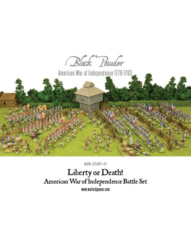 Conjunto de Miniaturas Libertad o Muerte Warlord 1:56 para Juegos de Mesa