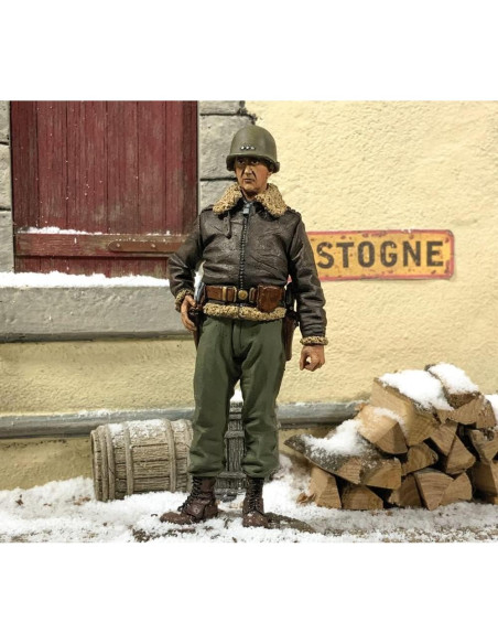 Figura de Colección W. Britain George Patton 1:30 Metal Figura de Colección W. Britain George Patton 1:30 Metal