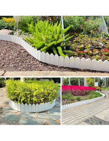 Kit de Bordes de Paisaje 6.7" Alto ARRYNTHEON 4.2m Blanco