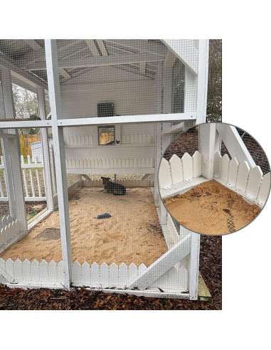 Kit de Bordes de Paisaje 6.7" Alto ARRYNTHEON 4.2m Blanco