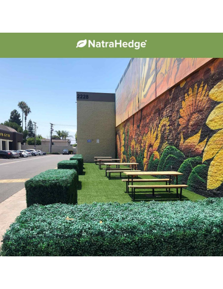 Rollo de Seto Artificial NatraHedge 1.02m x 3.05m Verde Claro Rollo de Seto Artificial NatraHedge 1.02m x 3.05m Verde Claro