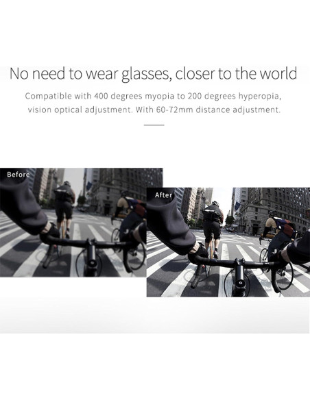 Gafas de Realidad Virtual 10Co con Auriculares Bluetooth 3D Gafas de Realidad Virtual 10Co con Auriculares Bluetooth 3D