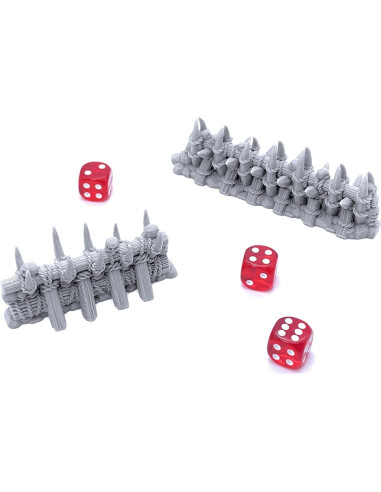 Cercas Tusk Printable Scenery para RPG y Wargame 28mm