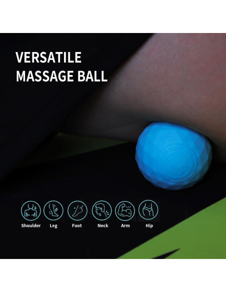 Bola de Masaje Hererope para Alivio Muscular 2.5cm Azul Bola de Masaje Hererope para Alivio Muscular 2.5cm Azul