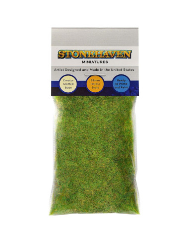 Grama Estática Verde Brillante Stonehaven 5g - Fibras 2mm