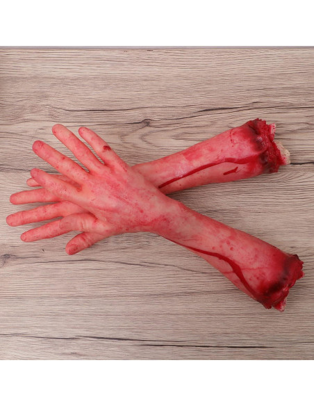 Manos Falsas de Brazo Humano Toyvian - Decoración Halloween Manos Falsas de Brazo Humano Toyvian - Decoración Halloween