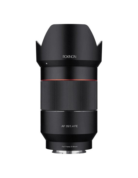 Lente Rokinon AF 35mm F1.4 Auto Enfoque para Sony E Lente Rokinon AF 35mm F1.4 Auto Enfoque para Sony E