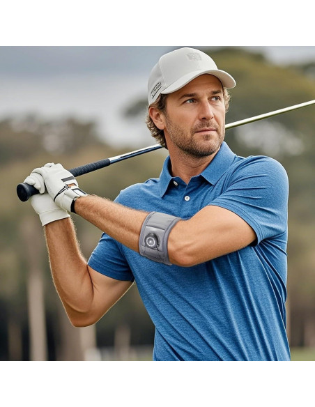 Faja para Codo Ajustable GANGSHENG para Tendinitis - Tamaño Regular (M/L) Faja para Codo Ajustable GANGSHENG para Tendinitis - Tamaño Regular (M/L)