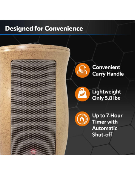 Calefactor Cerámico Oscilante Lasko 1500W Beige 40.64cm Calefactor Cerámico Oscilante Lasko 1500W Beige 40.64cm