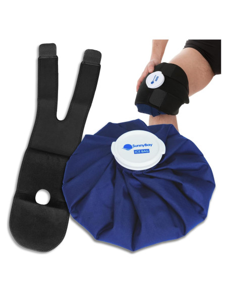 Bolsa de Hielo Recargable SunnyBay 28 cm con Correa 71 cm Bolsa de Hielo Recargable SunnyBay 28 cm con Correa 71 cm