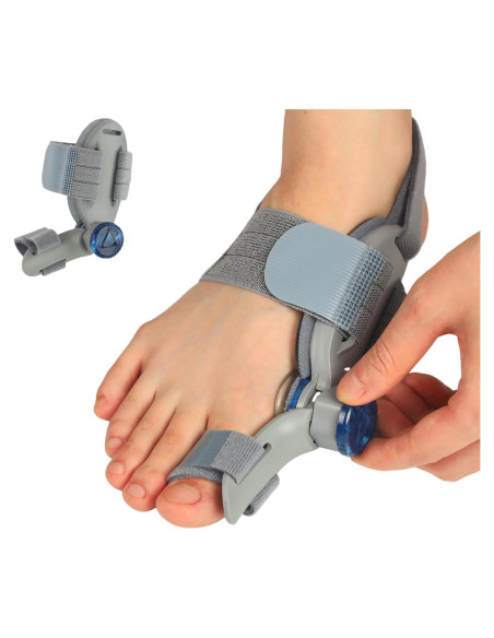 Corrector de Juanetes Ajustable Pwithze con Almohadilla Silicona Corrector de Juanetes Ajustable Pwithze con Almohadilla Silicona