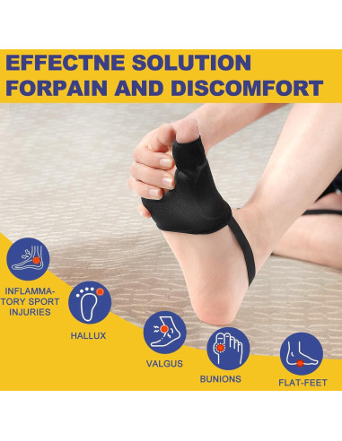 Corrector de Juanetes CLEANET para Alivio de Hallux Valgus