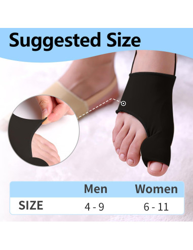 Corrector de Juanetes LEFFIS para Alivio de Hallux Valgus