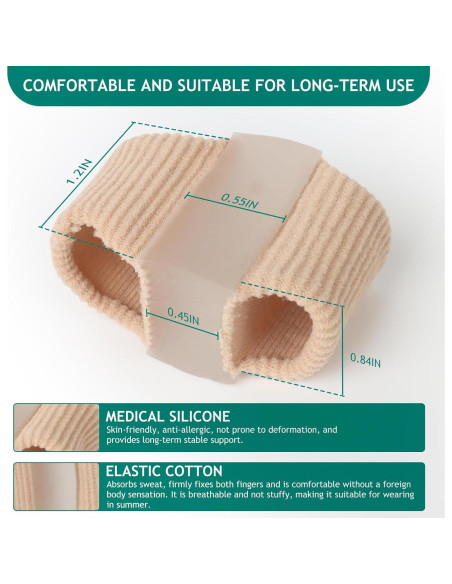 Corrector de Juanetes para Mujeres CKOWAJJN Mediano Silicona Corrector de Juanetes para Mujeres CKOWAJJN Mediano Silicona