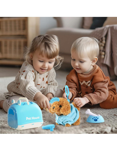 Juguete Interactivo Robot Perrito TONZE para Niños 3-6 Años