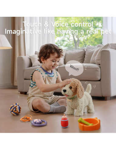 Perro Caminante Electrónico Interactivo OR OR TU 22.86 cm