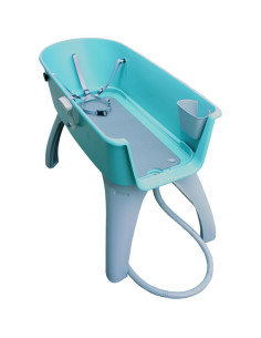 Booster Bath X-Large para Baño de Mascotas Azul - 127x54cm 2