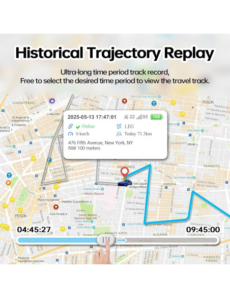 Rastreador GPS PDSDK Magnético para Vehículos y Mascotas Rastreador GPS PDSDK Magnético para Vehículos y Mascotas