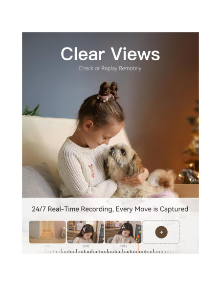 Cámara para Mascotas Belcore D8 Inalámbrica 1080P con Visión Nocturna Cámara para Mascotas Belcore D8 Inalámbrica 1080P con Visión Nocturna