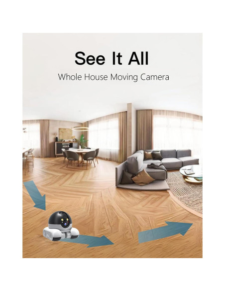 Cámara para Mascotas Belcore D8 Inalámbrica 1080P con Visión Nocturna Cámara para Mascotas Belcore D8 Inalámbrica 1080P con Visión Nocturna