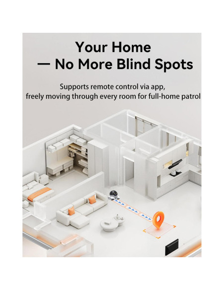 Cámara para Mascotas Belcore D8 Inalámbrica 1080P con Visión Nocturna Cámara para Mascotas Belcore D8 Inalámbrica 1080P con Visión Nocturna