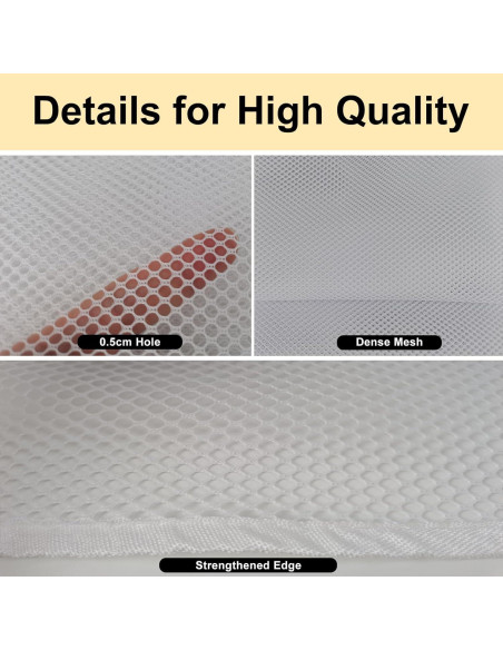 Red de Seguridad para Barandillas Sunjoy Castle 180x76cm Blanca Red de Seguridad para Barandillas Sunjoy Castle 180x76cm Blanca