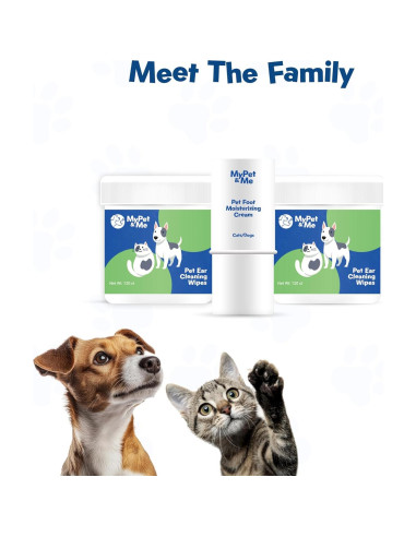 Toallitas Dentales Desechables MyPet&Me - 50 Unidades para Mascotas