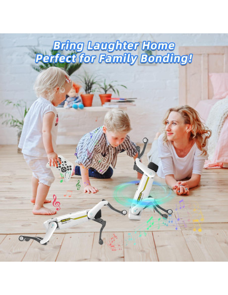 Perro Robot Inteligente Mostop 8002 - Juguete Interactivo STEM Perro Robot Inteligente Mostop 8002 - Juguete Interactivo STEM