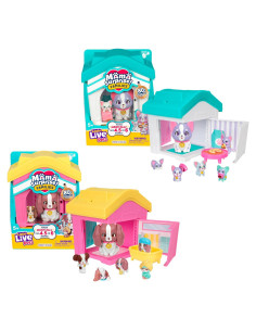 Conjunto de Juego Casa de Perros Little Live Pets Frenchie y Spaniel